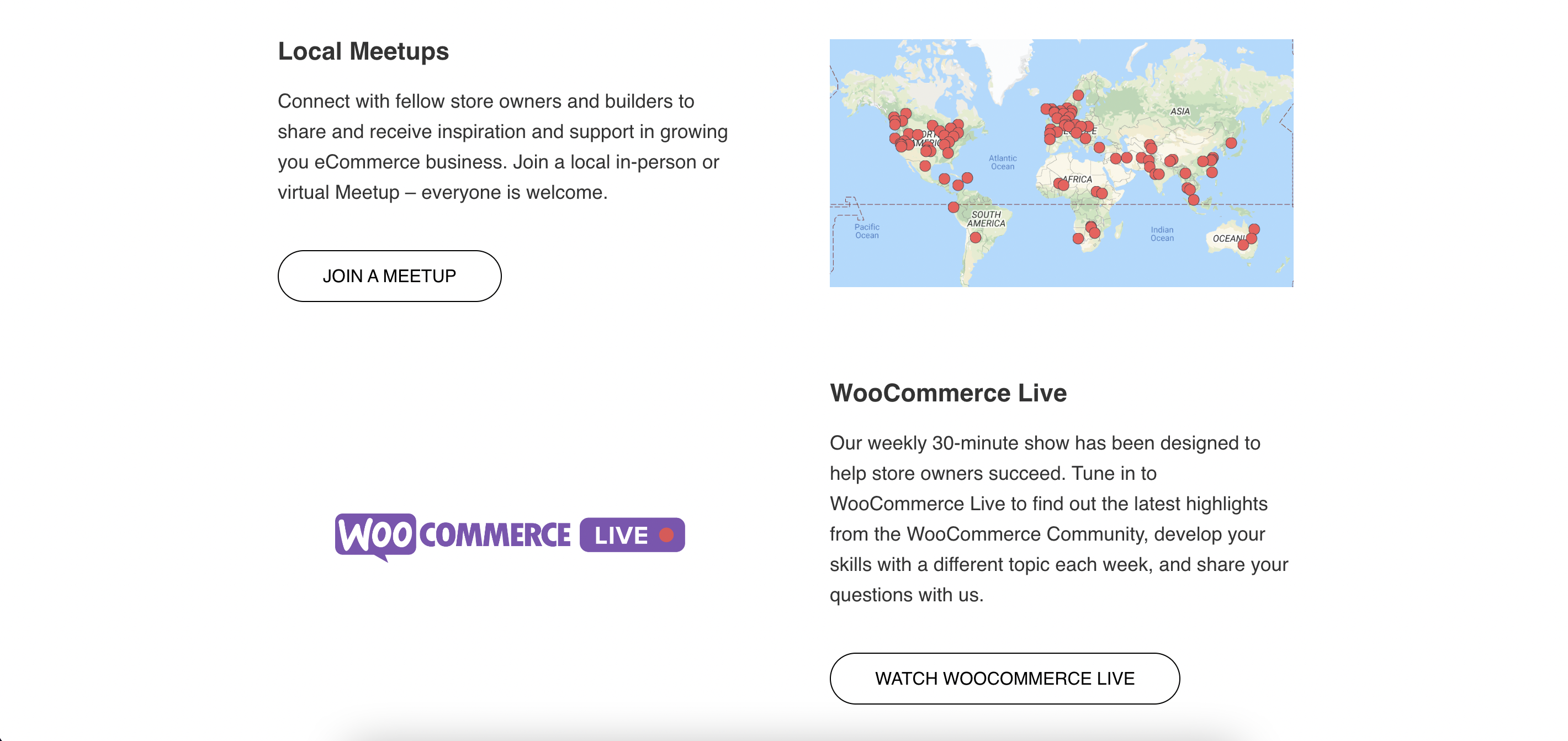 woocommerce community